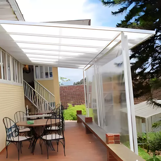 Cobertura Toldo Policarbonato - trabalhos realizados
