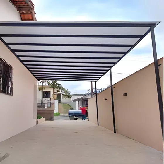 Cobertura Toldo Policarbonato - trabalhos realizados