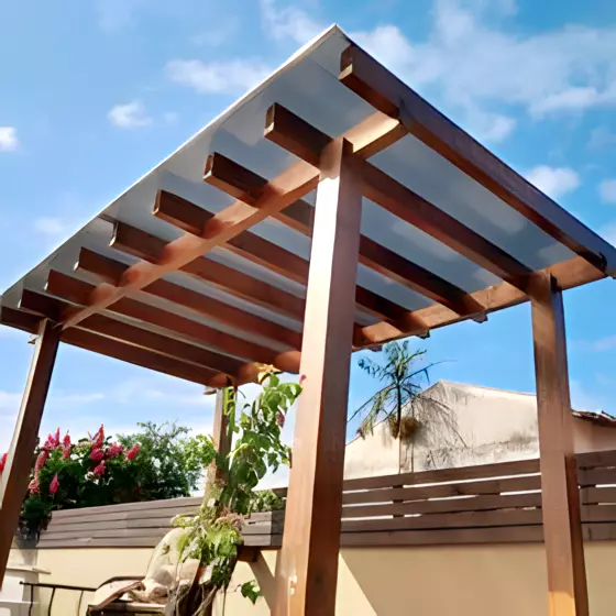 Cobertura Toldo Policarbonato - trabalhos realizados