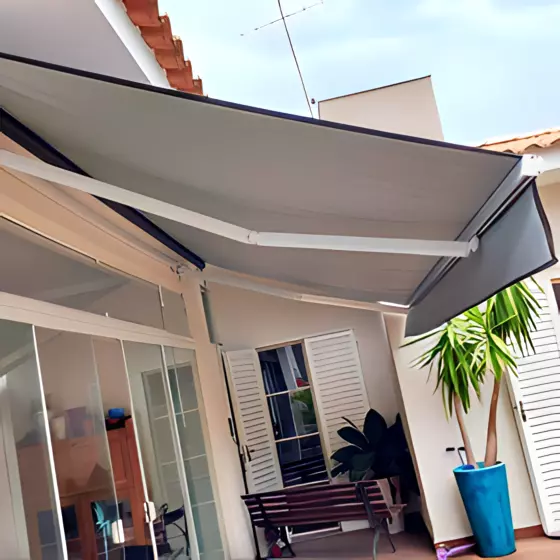 Toldo Articulado Manual - trabalhos realizados