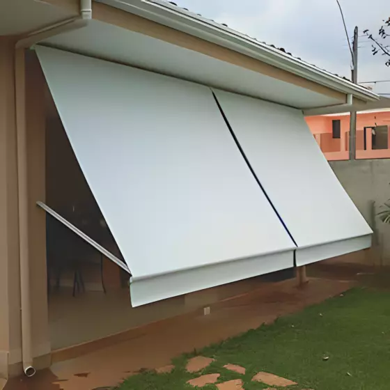 Toldo Cortina com Braço - trabalhos realizados
