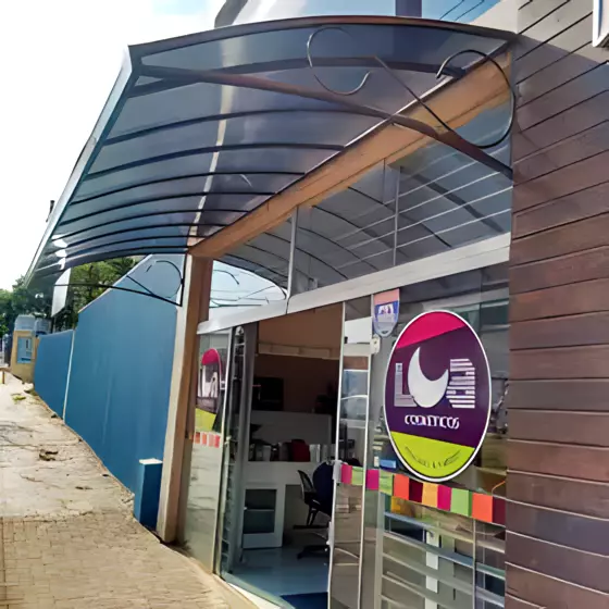 Toldos Fixos de Policarbonato - trabalhos realizados