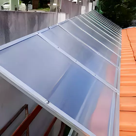 Toldos Fixos de Policarbonato - trabalhos realizados