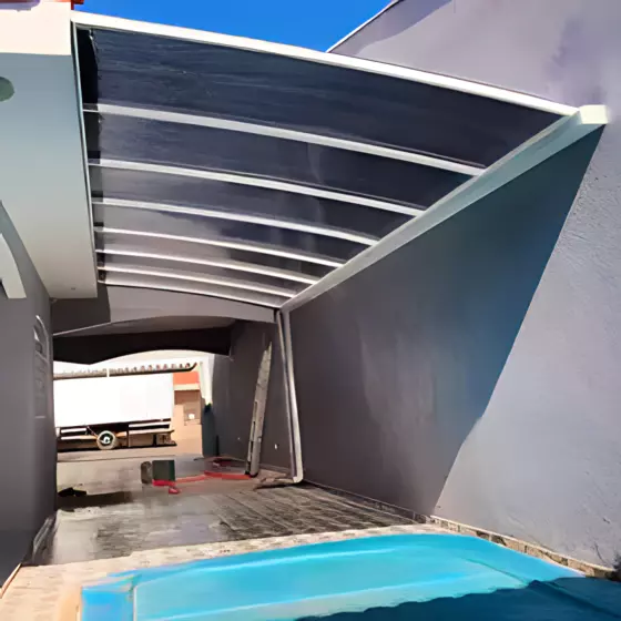 Toldos Fixos de Policarbonato - trabalhos realizados