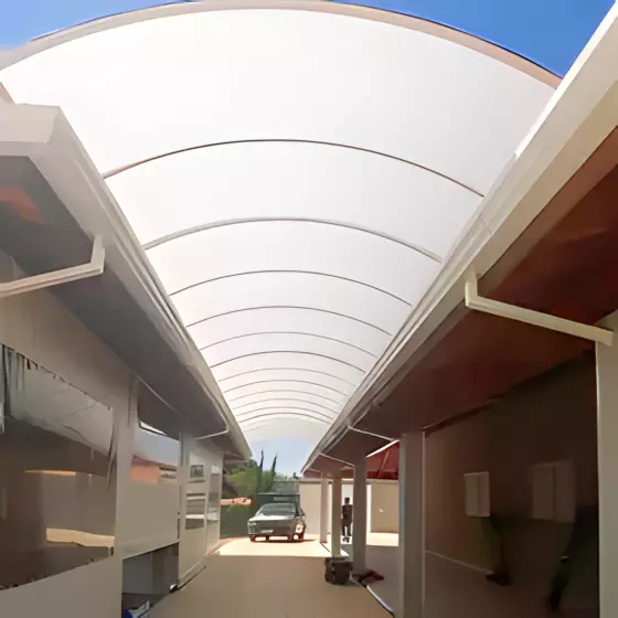 Toldos Fixos de Policarbonato - trabalhos realizados