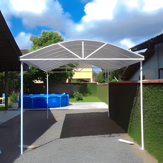 Cobertura de Lona - trabalhos realizados