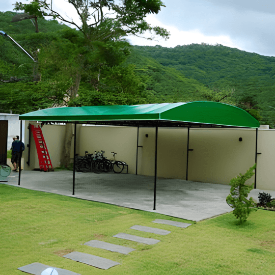 Cobertura de Lona - trabalhos realizados