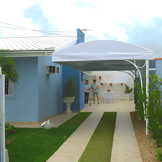 Cobertura de Lona - trabalhos realizados