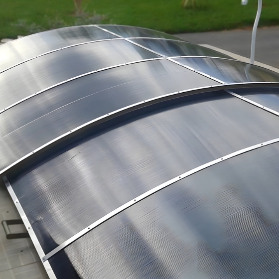 Cobertura de Piscina - trabalhos realizados