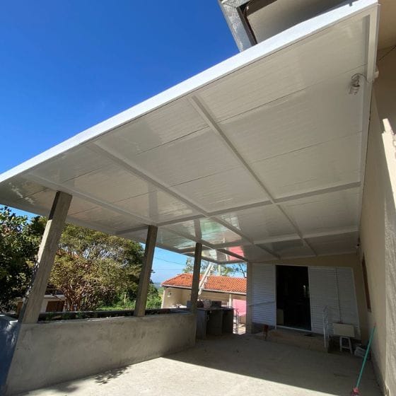 Cobertura de Telha Forro - trabalhos realizados