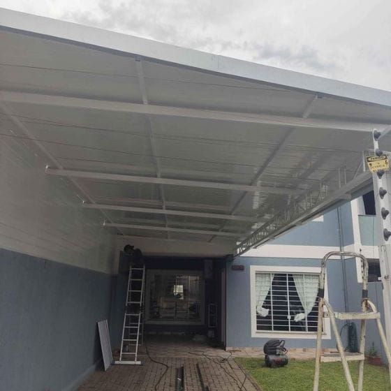 Cobertura de Telha Forro - trabalhos realizados