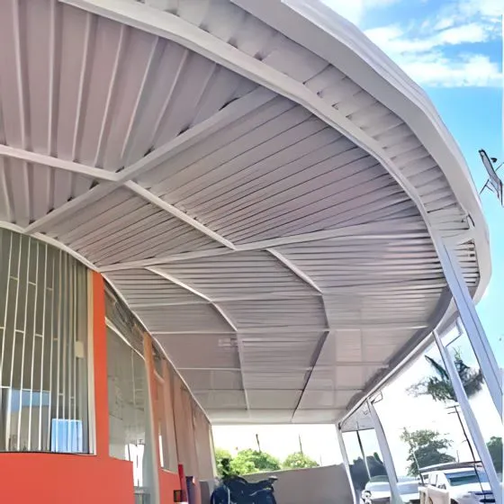 Telha Sanduíche - trabalhos realizados