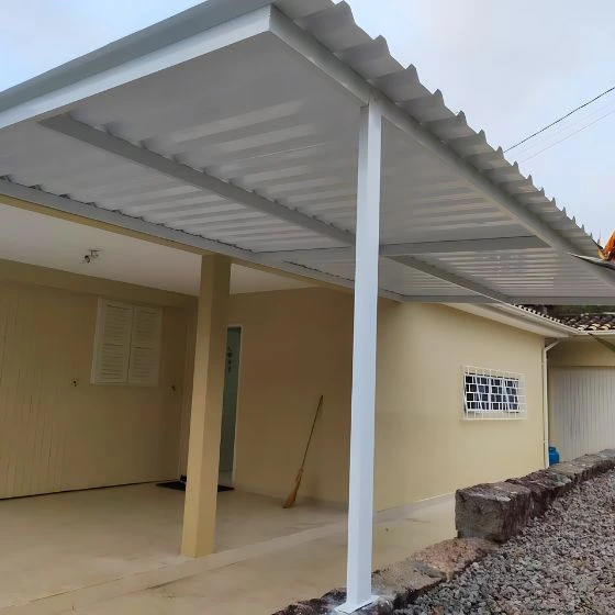 Cobertura em Telha Metálica - trabalhos realizados