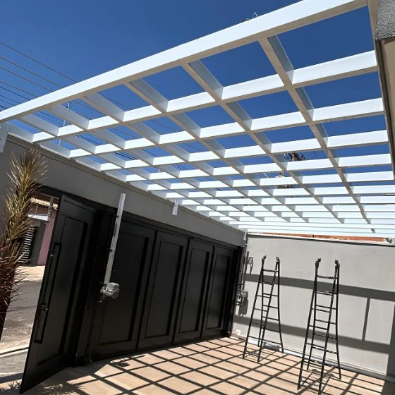 Pergolado de Ferro - trabalhos realizados