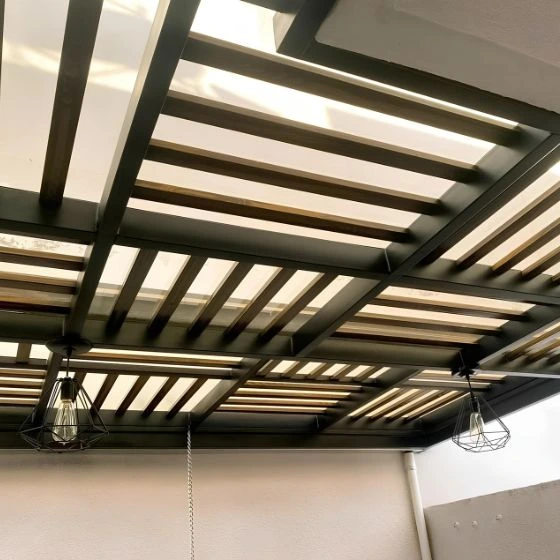 Pergolado de Ferro - trabalhos realizados