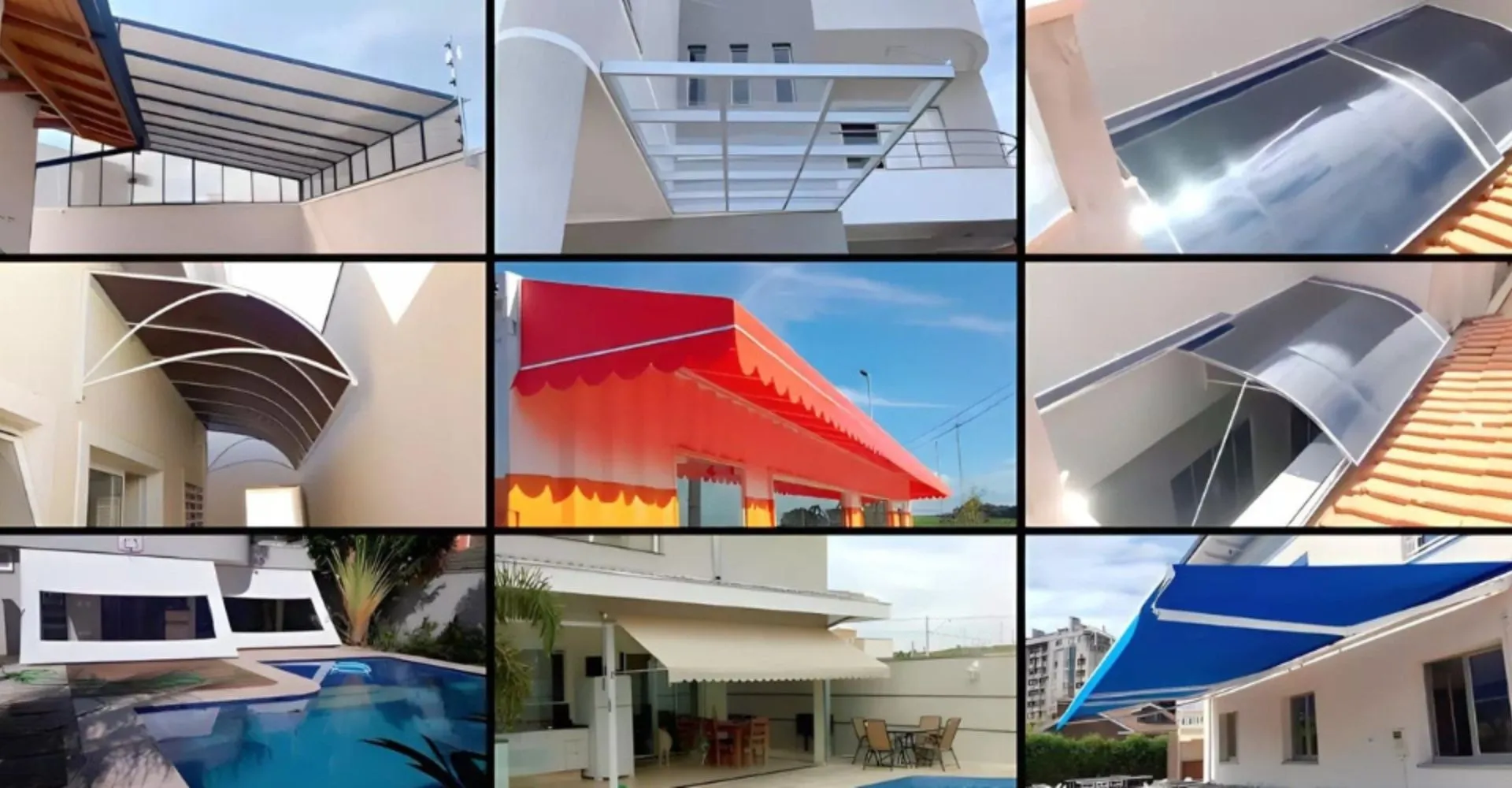 Reforma de Toldos - trabalhos realizados