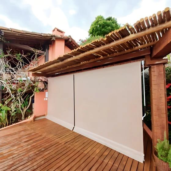 Toldo Cortina de Tela Screen - trabalhos realizados