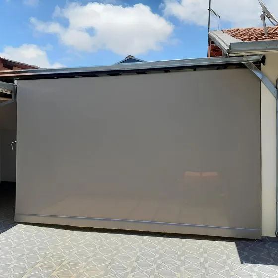 Toldo Cortina de Tela Screen - trabalhos realizados