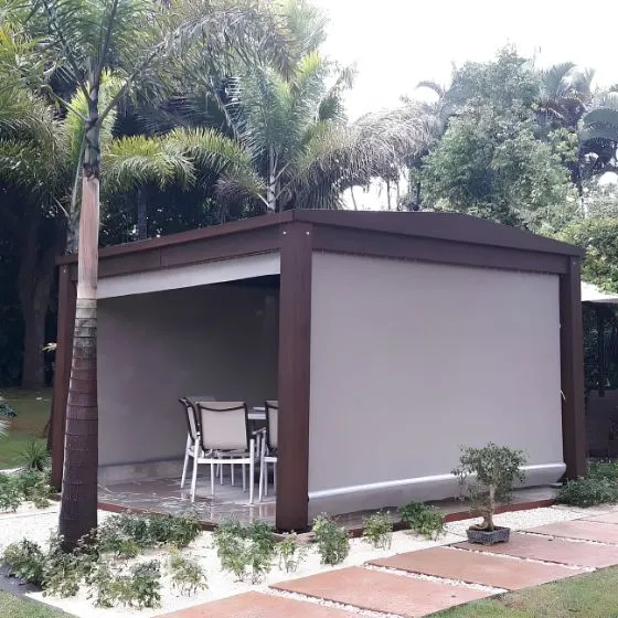 Toldo Cortina de Tela Screen - trabalhos realizados