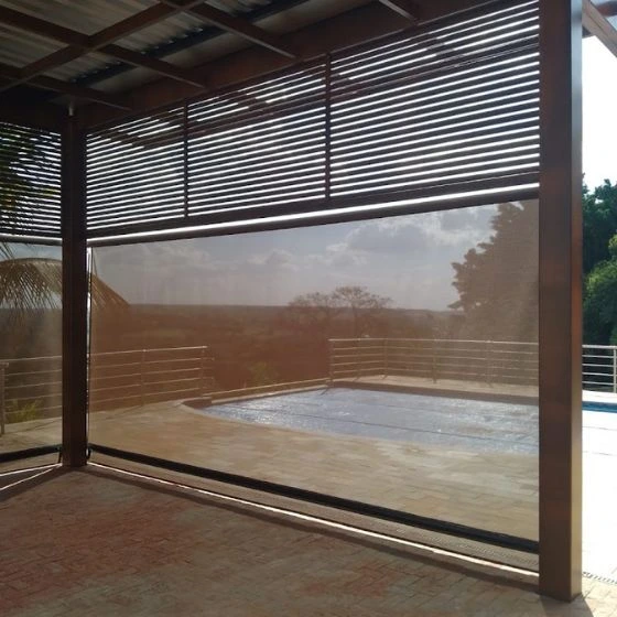 Toldo Cortina de Tela Screen - trabalhos realizados