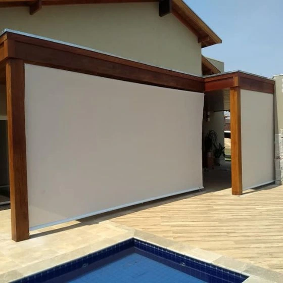 Toldo Cortina de Tela Screen - trabalhos realizados