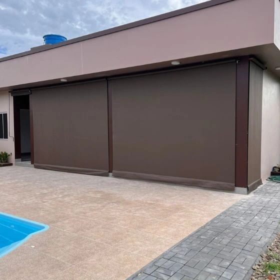 Toldo Cortina de Tela Screen - trabalhos realizados