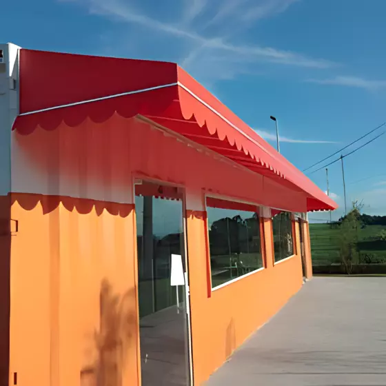 Coberturas de Lona Náutica listrada para clube em Limeira SP