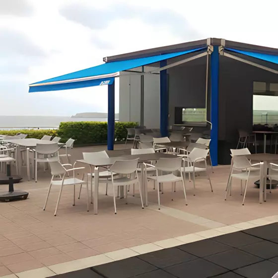 Toldo Articulado em Porto Ferreira finalizado em Rio Claro SP