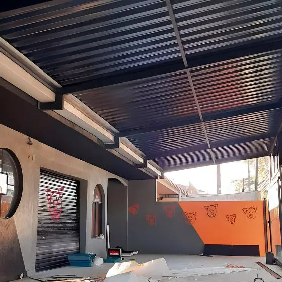 Cobertura em Telha Metálica para galpão industrial em Santa Bárbara d'Oeste SP