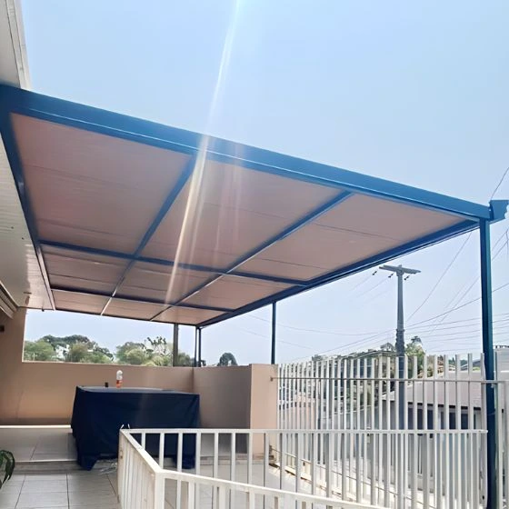 Cobertura de Telha Forro Amadeirado para residência em Sumaré SP