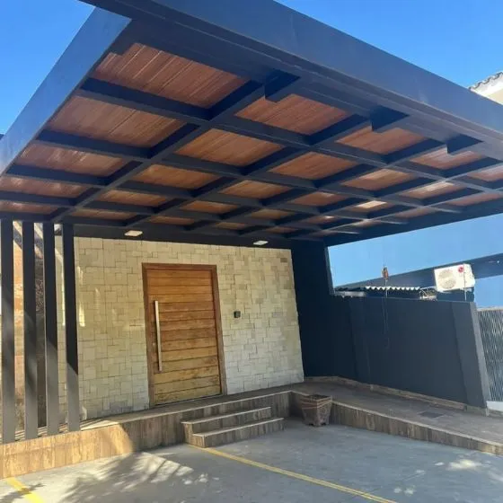 Pergolados de Telha Forro para restaurante em Jundiaí SP