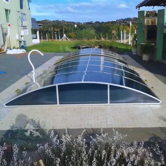 Cobertura para Piscina em Policarbonato em Piracicaba SP