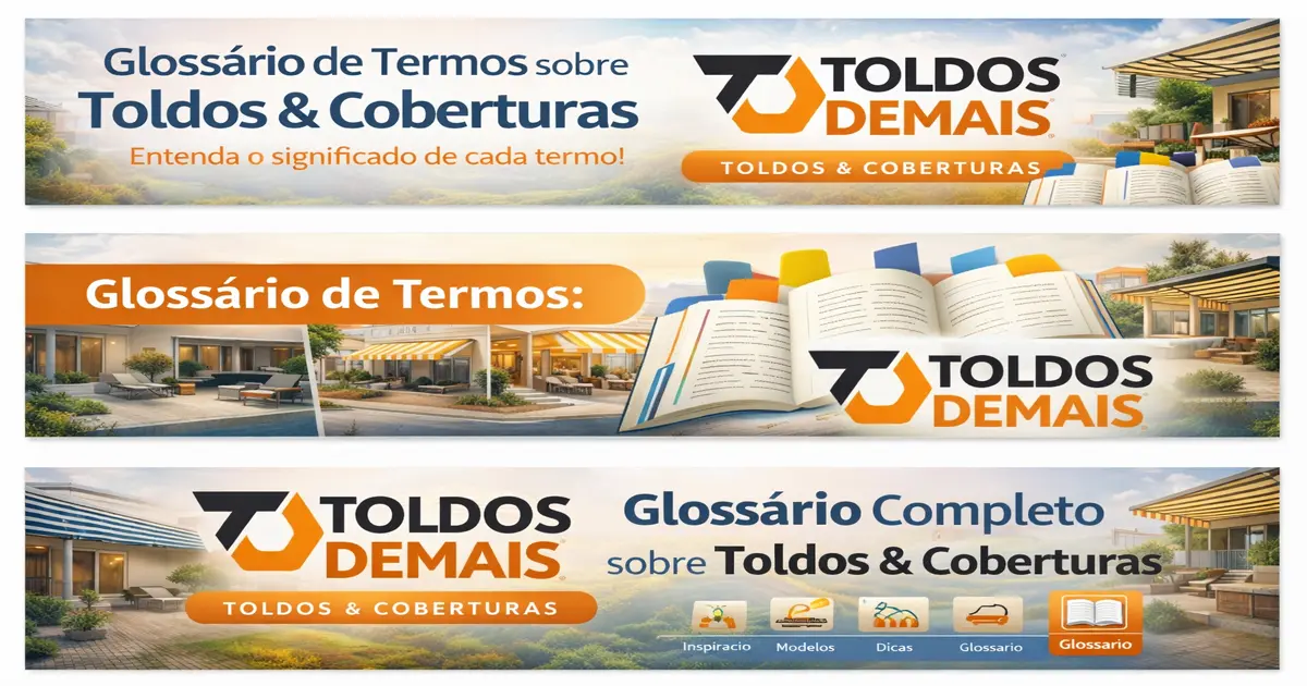 Lonas de Toldos Cortina São Recicláveis? - Glossario Toldos Demais