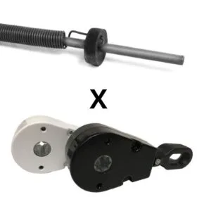 Comparação entre sistema de mola e catraca para toldos