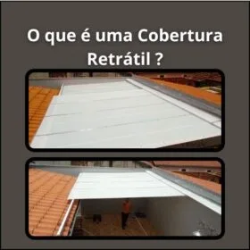 Cobertura Retrátil em uma área externa