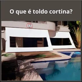 Toldo cortina - uma solução versátil para proteção solar.