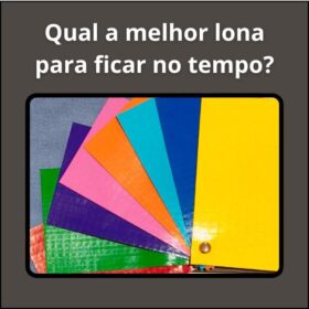 Melhor Lona para Durabilidade ao Ar Livre. Com certeza a melhor lona para ficar no tempo