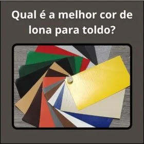 Melhor cor de lona para toldo