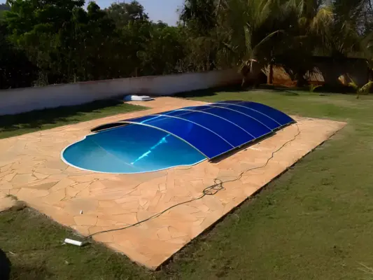 Cobertura Automatizada para Piscina