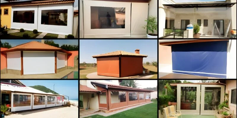 [dynamic_title] - Proteção contra sol e chuva, ideal para residências e comércios.