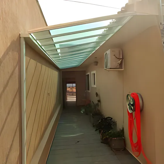 Telhado de Vidro para Açougue em São Roque - trabalhos realizados