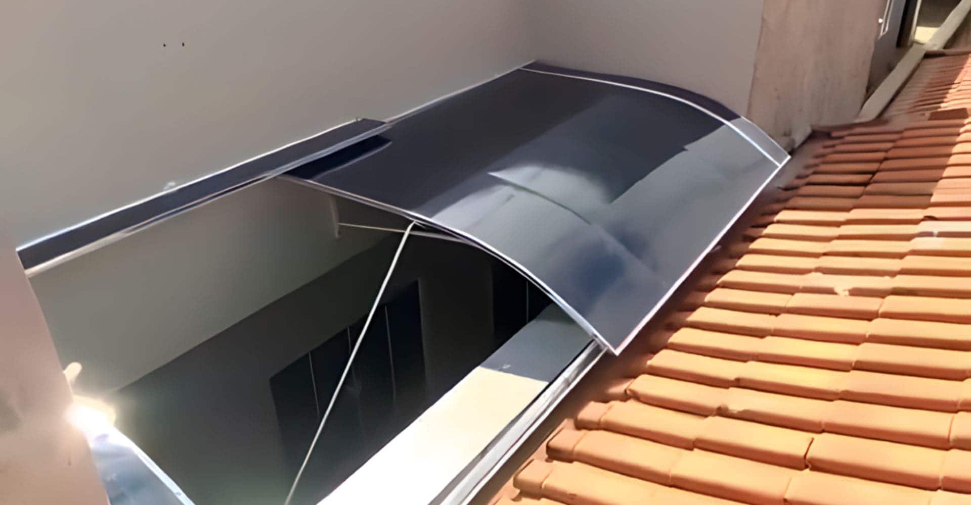 Cobertura Retrátil de Policarbonato - Toldos Demais