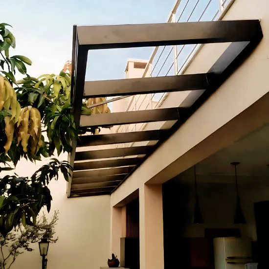 Telhado de Vidro para Açougue em São Roque - trabalhos realizados