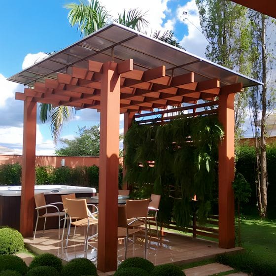 Pergolado de Alumínio em Sumaré - Foto 3