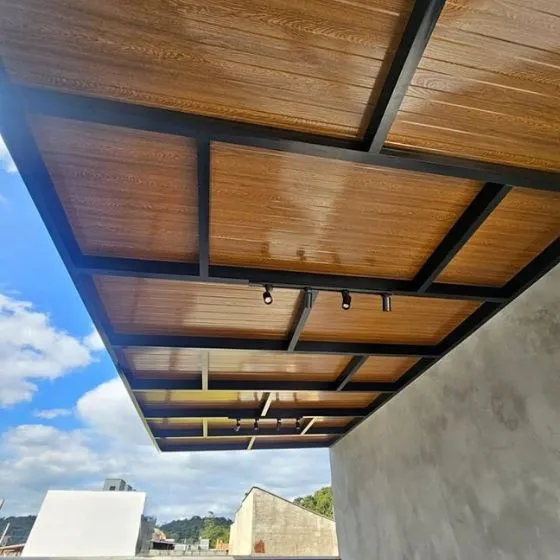 Cobertura de Telha Forro Amadeirado - Foto 2