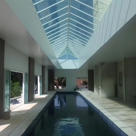 Cobertura de policarbonato compacto para comércio em Santa Bárbara d'Oeste SP