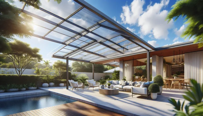 Cobertura Transparente serve para Chuva?